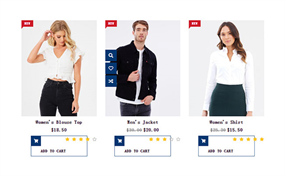 Bootstrap商品图片网格布局代码